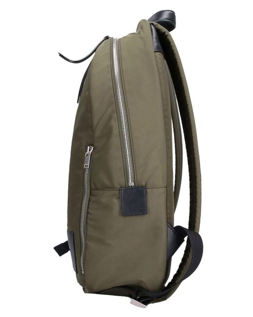 Jil Sander Green Backpack "Urban" for men