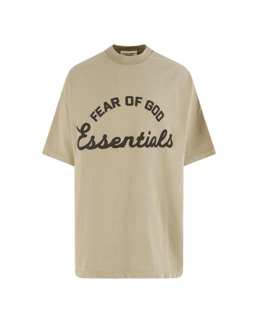 Fear Of God Natural T-Shirt “Training 90S” for men