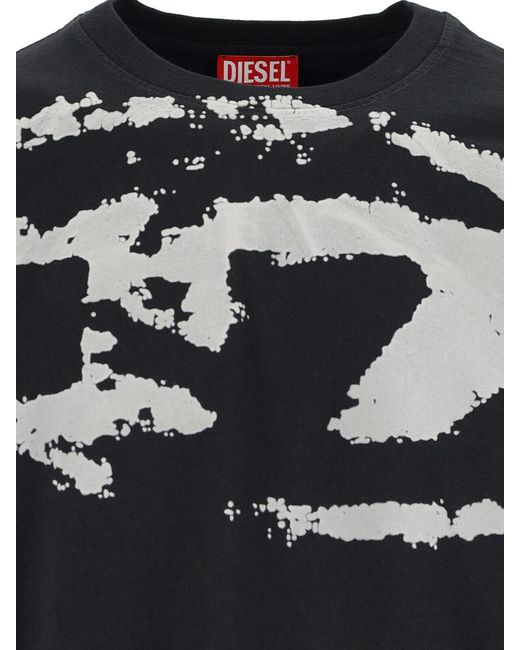 DIESEL Black "T-Boxt-N14" T-Shirt for men