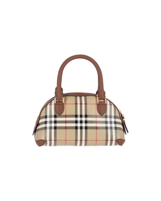 Burberry Metallic Mini Shoulder Bag "Primrose"