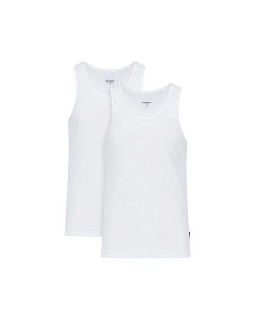 Carhartt White T-Shirts And Polos Organic Cotton for men