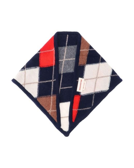 &Daughter Blue Cashmere Scarf