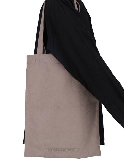 Rick Owens Black Shirt "Jumbo" for men