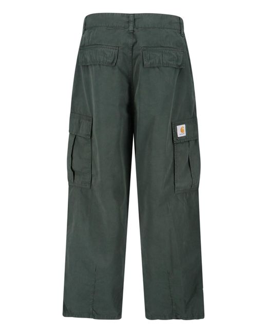 Carhartt Green Trousers Organic Cotton for men