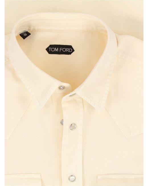 Tom Ford White Shirts Cotton for men