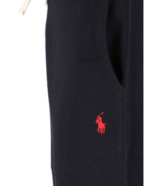 Polo Ralph Lauren Blue Logo Track Pants for men