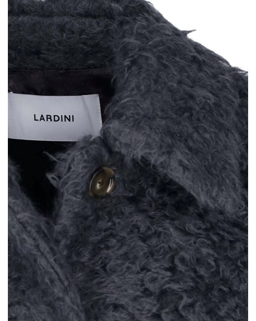 Lardini Blue Mohair Jacket
