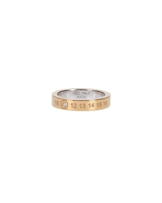 Maison Margiela White Ring "Numeric"