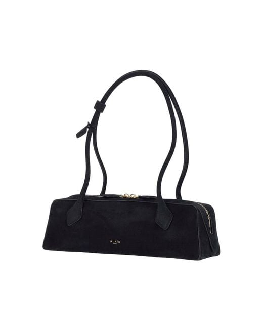Borsa A Spalla Media "Le Teckel" di Alaïa in Black