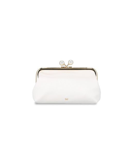 Anya Hindmarch White 'perls Maud' Pouch