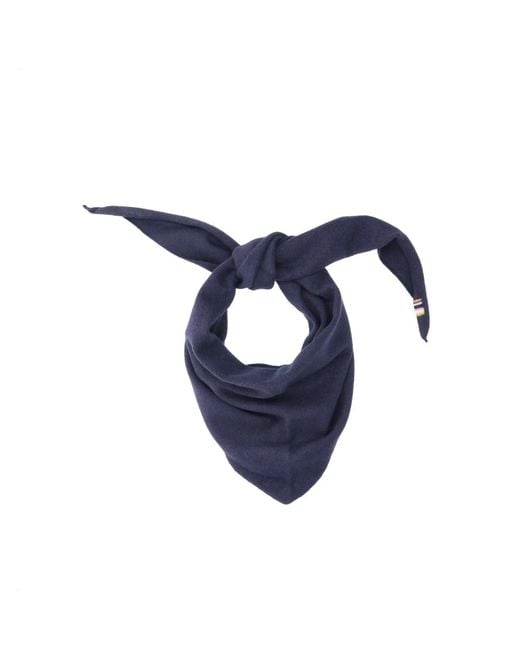 Extreme Cashmere Blue Cashmere Blend Bandana