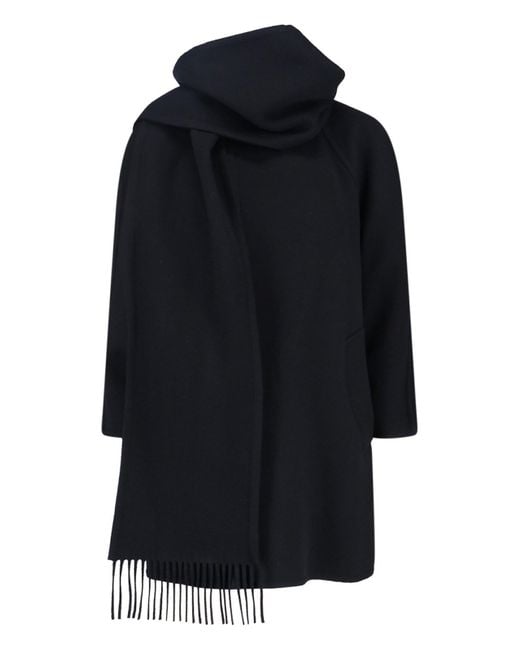 Balenciaga Blue Cashmere Coat
