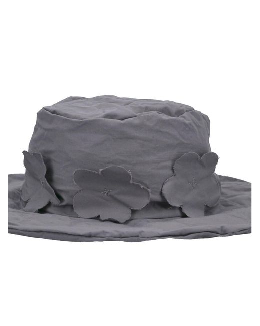 Scha Gray Cotton Hat