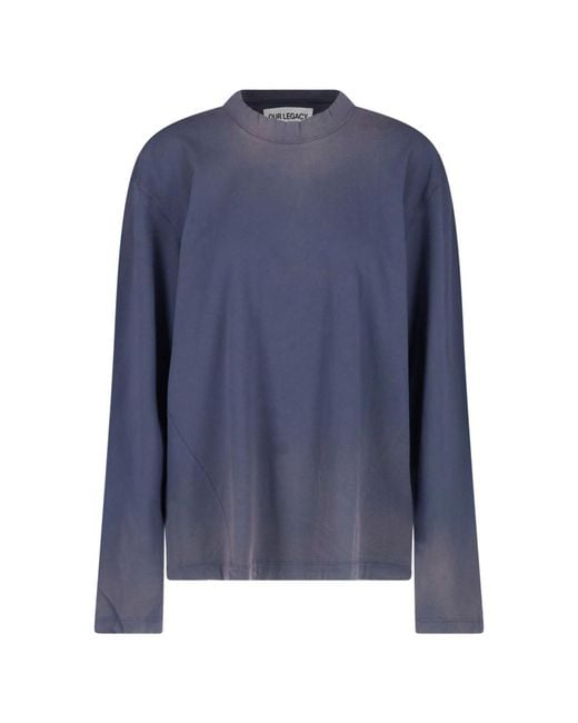 Our Legacy Blue T-Shirt “Big”