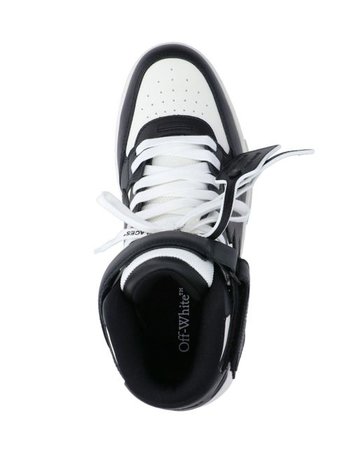 Off-White c/o Virgil Abloh Black Sneakers High "out Of Office" for men