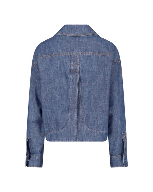 Fendi Blue Denim Jacket