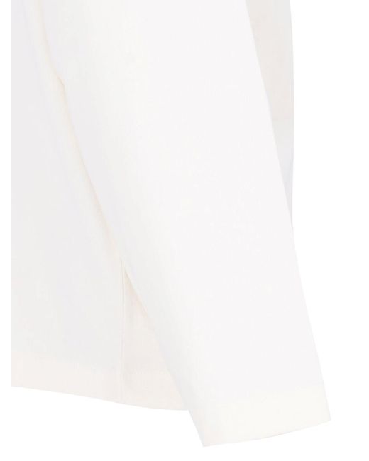 Jil Sander White Logo T-Shirt