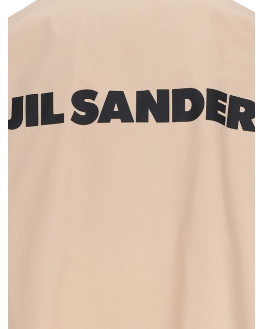 Jil Sander Natural Logo Jacket for men