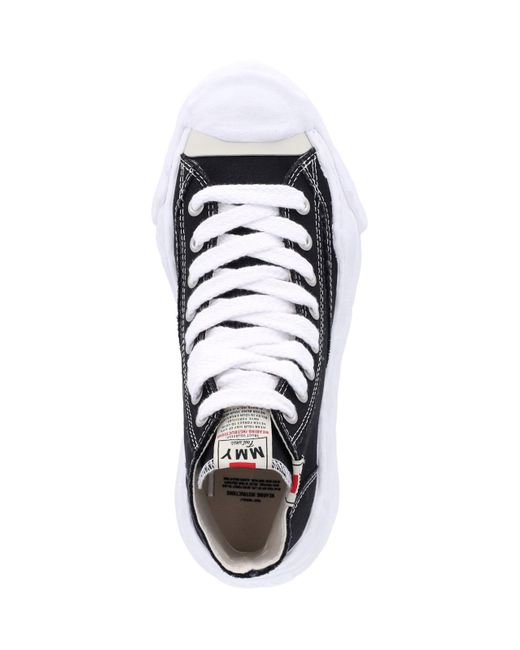 Maison Mihara Yasuhiro Black Sneakers Upper: Cotton