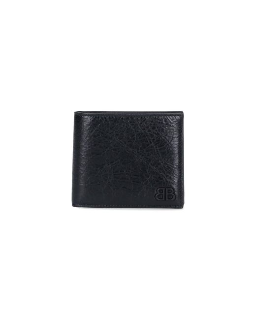 Balenciaga Black "monaco" Wallet for men