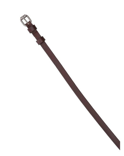 Aspesi Brown Belts Leather