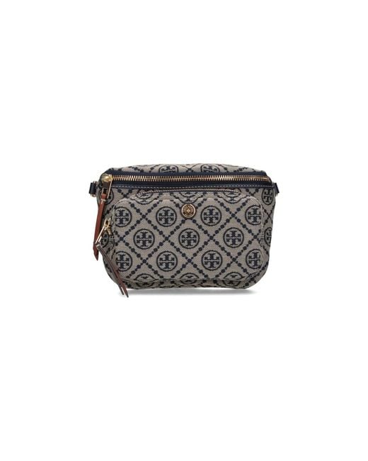 Tory Burch Gray Belt Bag T-Monogram