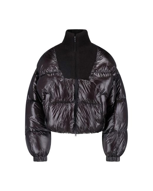 DIESEL Black Down Jacket “W-Warrior”