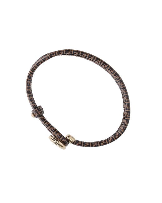 Bracciale "Ever Round" di Fendi in White