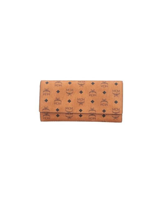 MCM White Wallet "Aren"