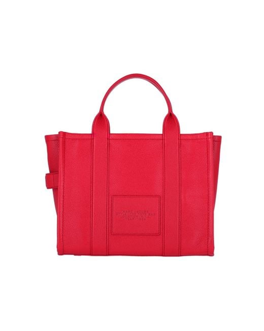 Marc Jacobs Red "the Medium Tote" Bag