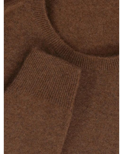 The Row Brown Sweaters