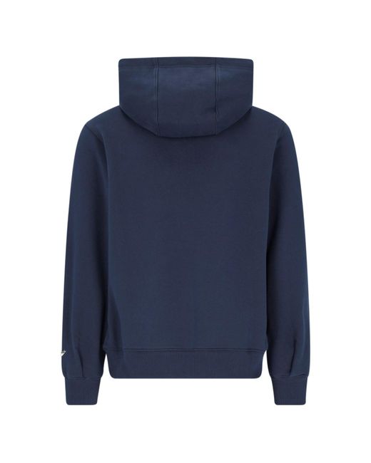 Adererror Blue Logo Hoodie