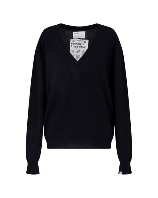 Extreme Cashmere Blue Cashmere Sweater "Ben"