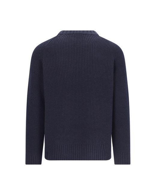 Maglia Basic di Closed in Blue da Uomo