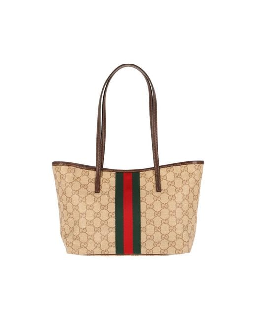 Gucci White Small Tote Bag "Tribeca"
