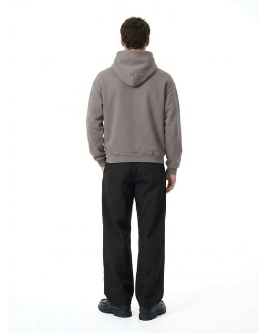 ERL Gray Taupe Cotton Hooded Sweatshirt for men