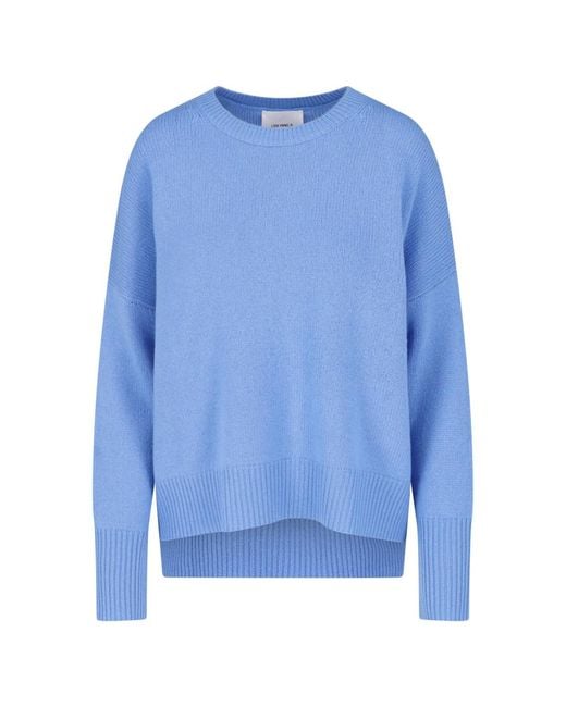 Lisa Yang Blue Cashmere Sweater