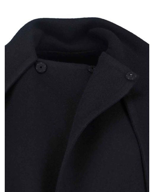 Balenciaga Blue Cashmere Coat