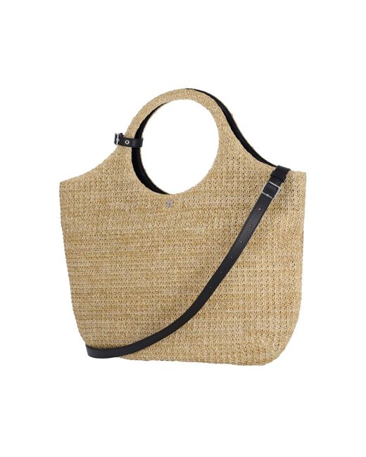 Borsa Large "Holy" di Courreges in Natural