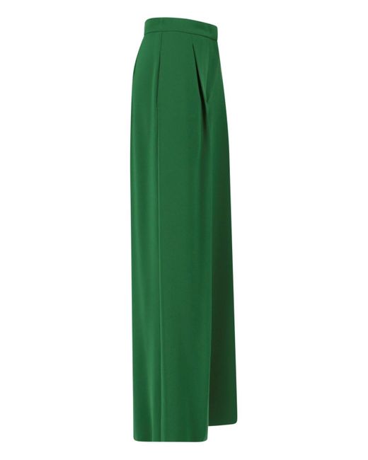 Max Mara Green Wide Pants