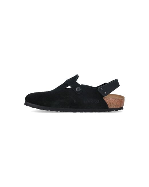 Birkenstock Black Flat Shoes