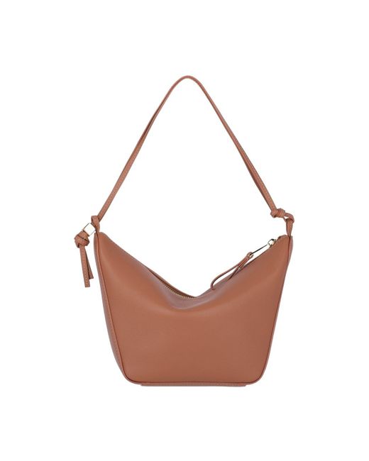Loewe White "hammock" Mini Hobo Bag