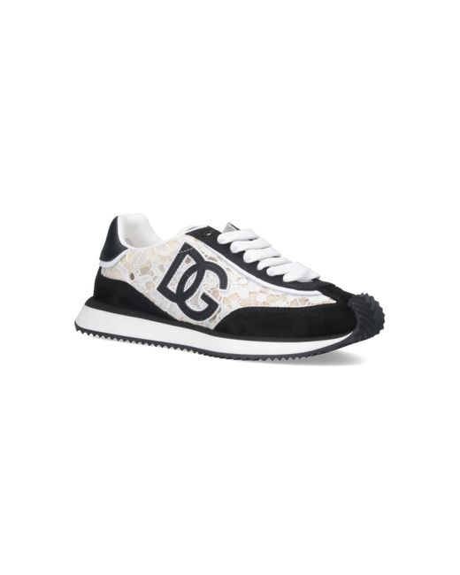 Sneakers "Cushion" di Dolce & Gabbana in White