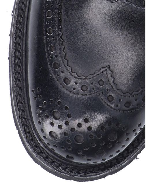 Tricker's Blue 'Stow' Ankle Boots for men