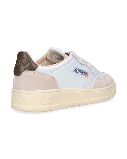 Autry White Sneakers Upper: Cow Leather