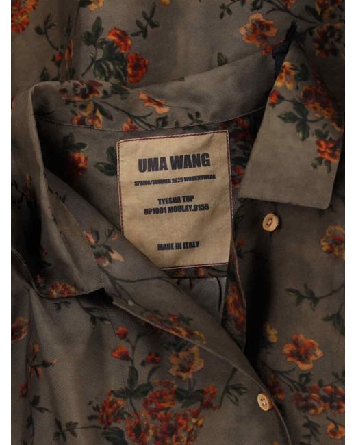 Camicia "Tyesha" di Uma Wang in Brown