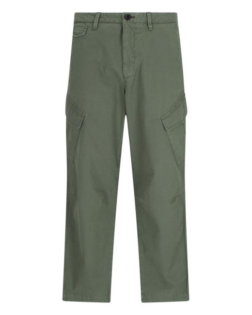 Pantaloni Cargo di Paul Smith in Green da Uomo