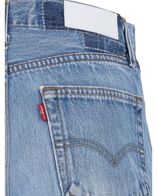 Re/done Blue Shorts