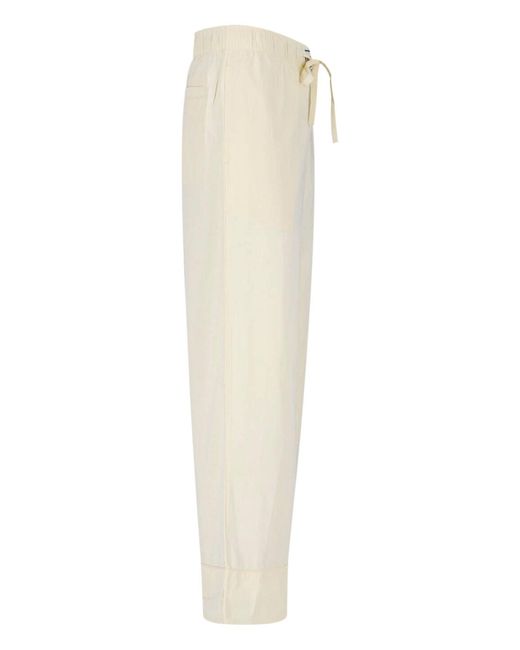 Entire studios White Wide Pants "Lounge"