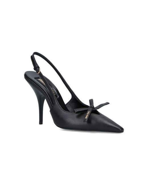Miu Miu Black Pumps Décolleté